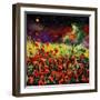 Poppies 7741-Pol Ledent-Framed Art Print