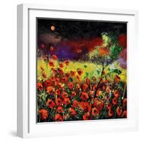 Poppies 7741-Pol Ledent-Framed Art Print