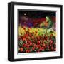 Poppies 7741-Pol Ledent-Framed Art Print