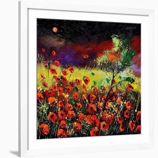 Poppies 7741-Pol Ledent-Framed Art Print