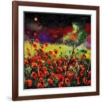 Poppies 7741-Pol Ledent-Framed Art Print