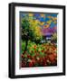 Poppies And Daisies 560110-Pol Ledent-Framed Art Print