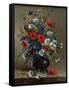 Poppies and Daisies-Eugene Henri Cauchois-Framed Stretched Canvas