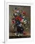 Poppies and Daisies-Eugene Henri Cauchois-Framed Giclee Print