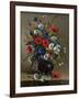 Poppies and Daisies-Eugene Henri Cauchois-Framed Giclee Print