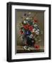 Poppies and Daisies-Eugene Henri Cauchois-Framed Giclee Print