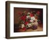 Poppies and Daisies-Eugene Henri Cauchois-Framed Giclee Print