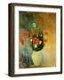 Poppies and Daisies-Odilon Redon-Framed Giclee Print