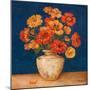 Poppies and Indigo I-Pamela Gladding-Mounted Art Print