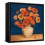Poppies and Indigo II-Pamela Gladding-Framed Stretched Canvas