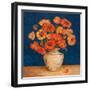 Poppies and Indigo II-Pamela Gladding-Framed Art Print