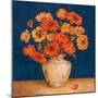 Poppies and Indigo II-Pamela Gladding-Mounted Art Print