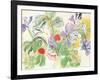 Poppies and Iris-Raoul Dufy-Framed Art Print