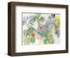 Poppies and Iris-Raoul Dufy-Framed Art Print