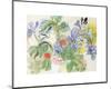 Poppies and Iris-Raoul Dufy-Mounted Art Print