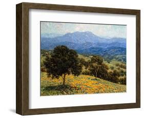 Poppies and Lupines-Granville Redmond-Framed Art Print