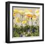 Poppies and Pansies II-null-Framed Art Print