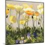 Poppies and Pansies II-null-Mounted Art Print