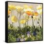 Poppies and Pansies II-null-Framed Stretched Canvas