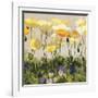 Poppies and Pansies II-null-Framed Art Print