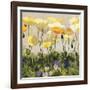 Poppies and Pansies II-null-Framed Art Print