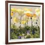 Poppies and Pansies II-null-Framed Art Print