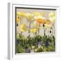 Poppies and Pansies II-null-Framed Art Print