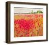 Poppies And Trees IX-null-Framed Art Print