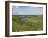 Poppies and Vineyards Along Border of Luxembourg and Germany, River Moselle (Mosel), Germany-James Emmerson-Framed Photographic Print