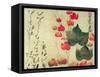 Poppies (Autumn Ivy)-Japanese School-Framed Stretched Canvas