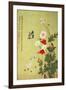 Poppies, Butterflies and Bees-Ma Yuanyu-Framed Giclee Print