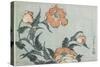 Poppies, C. 1832-Katsushika Hokusai-Stretched Canvas