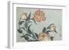 Poppies, C. 1832-Katsushika Hokusai-Framed Giclee Print