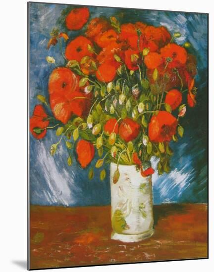 Poppies, c.1886-Vincent van Gogh-Mounted Art Print