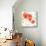 Poppies Chinoise-Sheila Golden-Mounted Art Print displayed on a wall