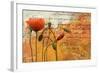 Poppies Composition I-Patricia Pinto-Framed Art Print