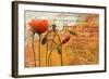 Poppies Composition I-Patricia Pinto-Framed Art Print