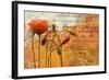 Poppies Composition I-Patricia Pinto-Framed Art Print