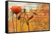 Poppies Composition I-Patricia Pinto-Framed Stretched Canvas