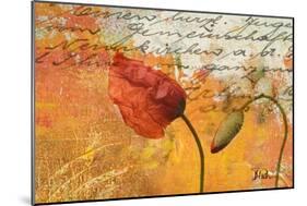 Poppies Composition II-Patricia Pinto-Mounted Art Print