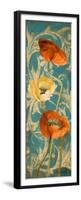 Poppies de Bleu I-Lanie Loreth-Framed Premium Giclee Print