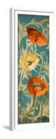 Poppies de Bleu I-Lanie Loreth-Framed Premium Giclee Print