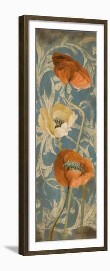 Poppies de Bleu I-Lanie Loreth-Framed Premium Giclee Print