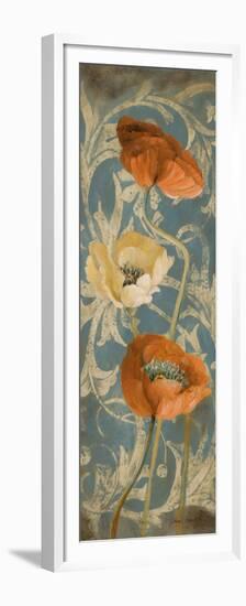 Poppies de Bleu I-Lanie Loreth-Framed Premium Giclee Print