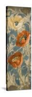 Poppies de Bleu II-Lanie Loreth-Stretched Canvas