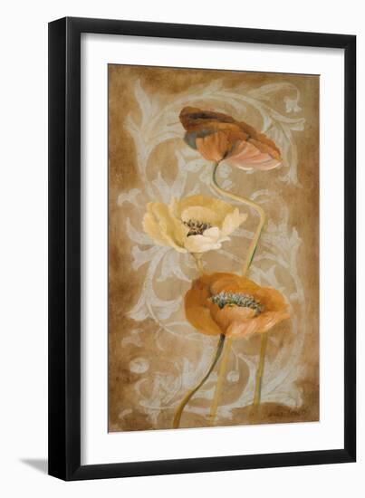 Poppies de Brun I-Lanie Loreth-Framed Art Print