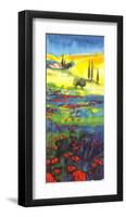 Poppies Forever II-Anton Knorpel-Framed Art Print