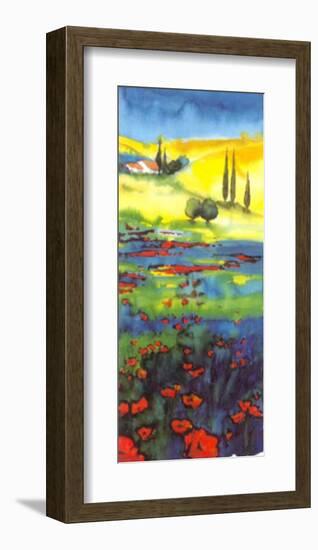 Poppies Forever II-Anton Knorpel-Framed Art Print