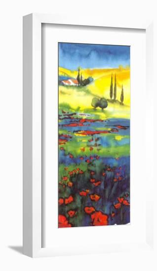 Poppies Forever II-Anton Knorpel-Framed Art Print