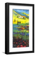 Poppies Forever III-Anton Knorpel-Framed Art Print